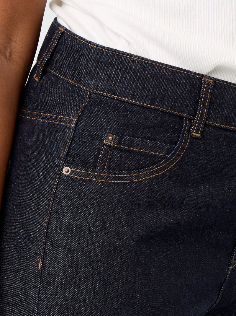 Jeans wide leg a 5 tasche Blu - Kiabi