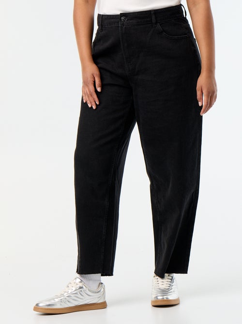 Jeans wide leg a 5 tasche - Kiabi Jeans wide leg a 5 tasche - Kiabi
