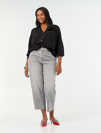 Jeans wide leg a 5 tasche