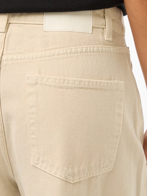 Jeans wide leg a vita alta - Kiabi