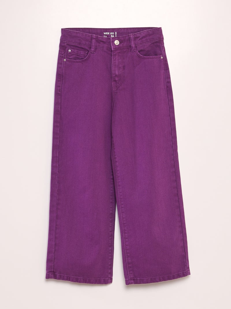 Jeans wide leg a vita alta ROSA - Kiabi