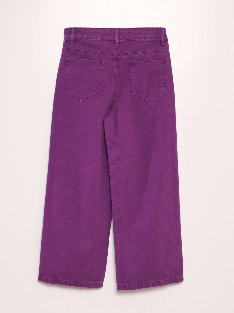 Jeans wide leg a vita alta ROSA - Kiabi