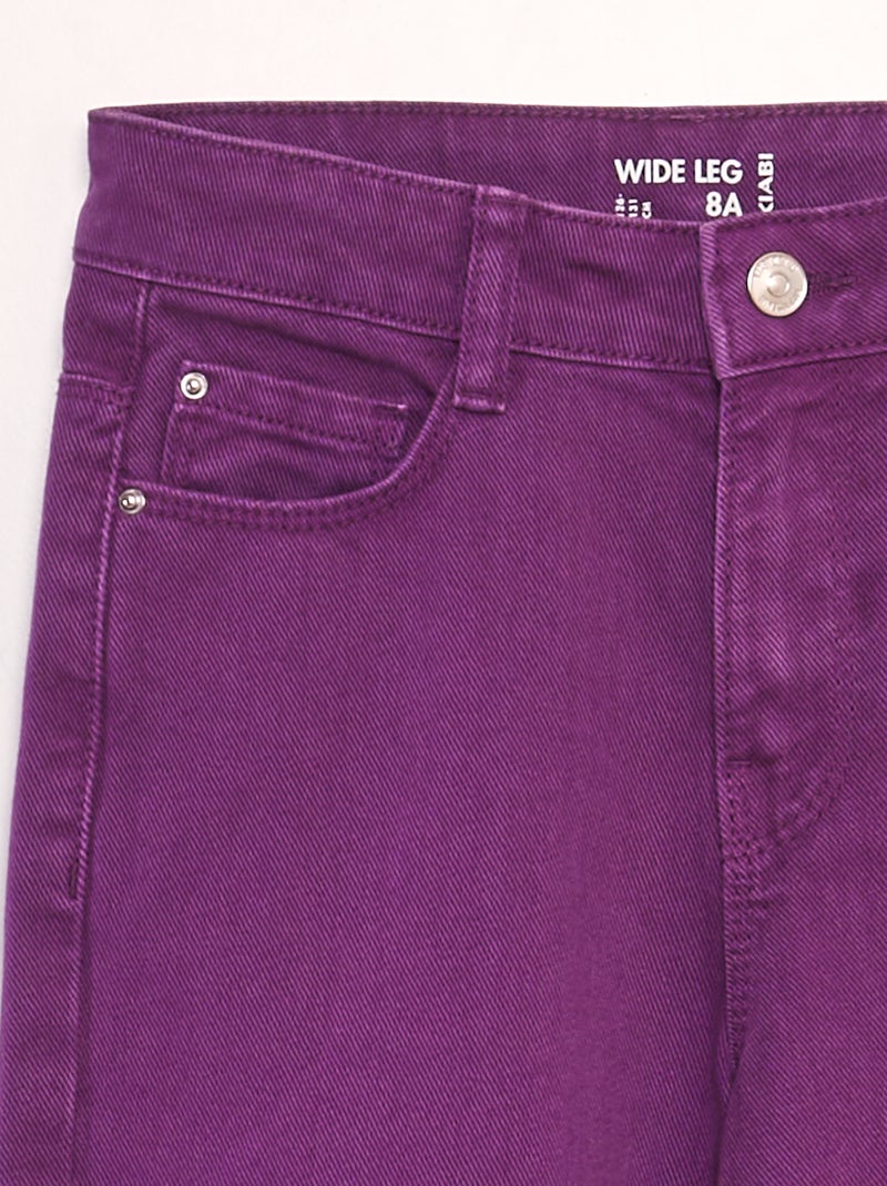 Jeans wide leg a vita alta ROSA - Kiabi