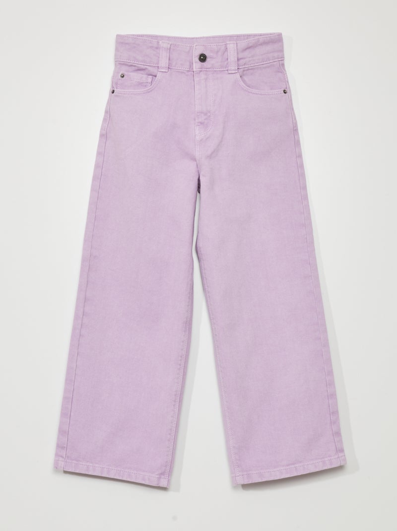 Jeans wide leg a vita alta VIOLA - Kiabi