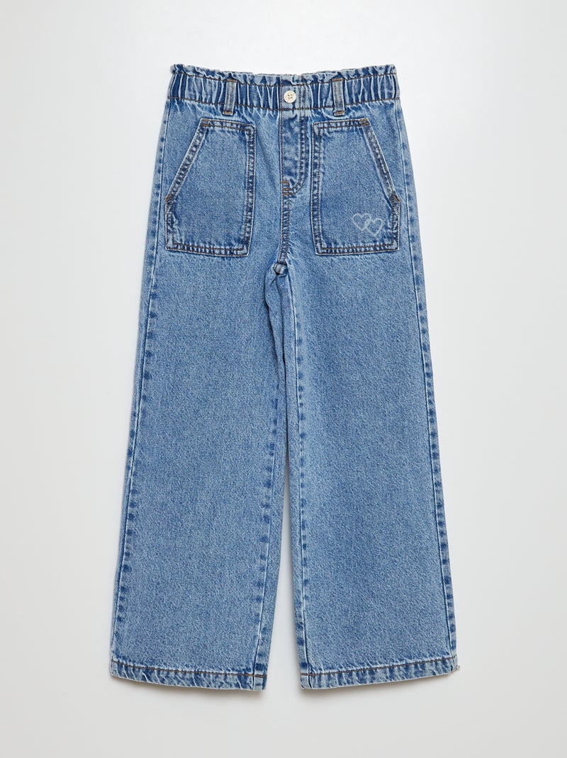 Jeans wide leg BLU - Kiabi