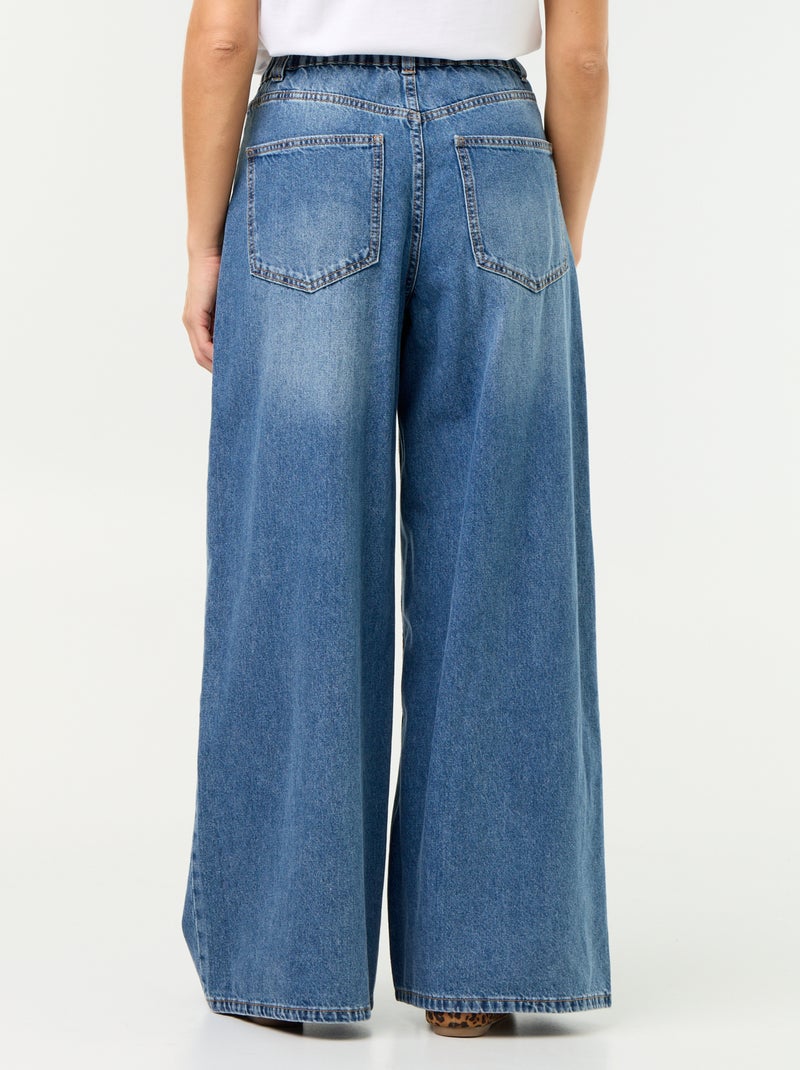 Jeans wide leg Blu - Kiabi