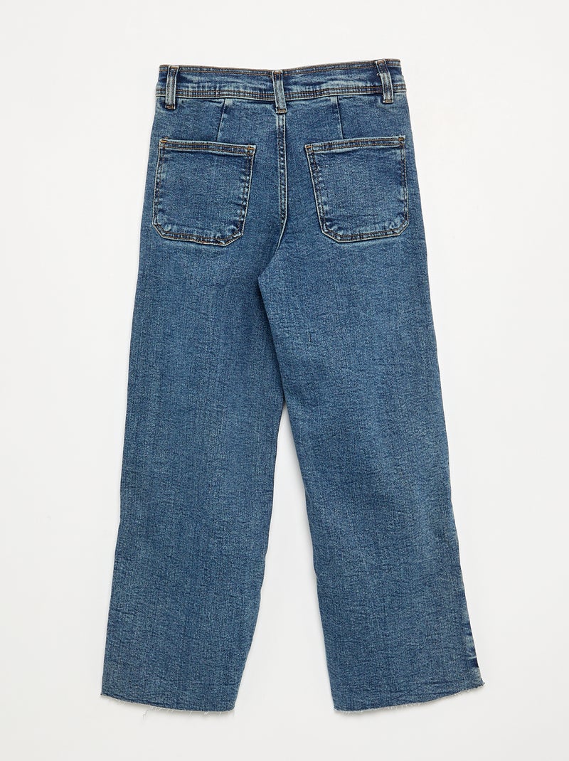 Jeans wide-leg Blu - Kiabi