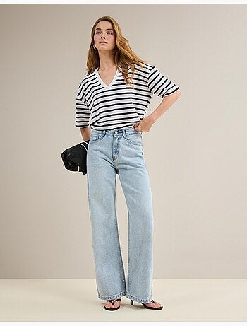 Jeans wide leg, MO Fashion