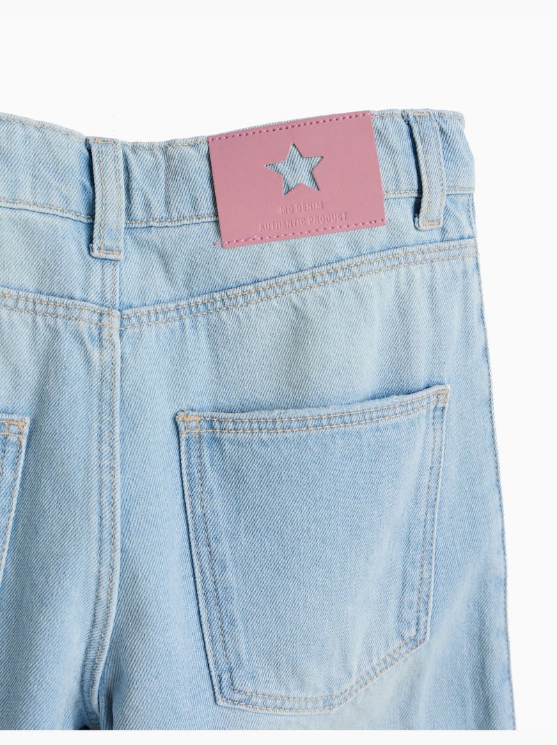 Jeans wide leg, mo fashion Blu - Kiabi