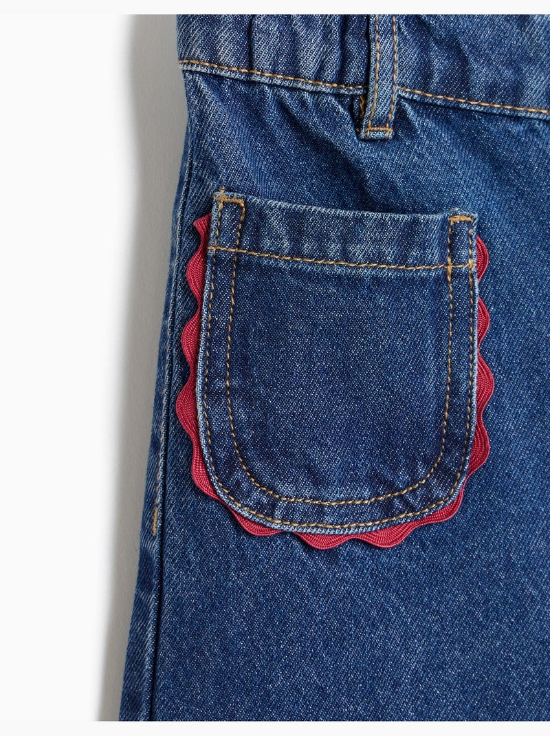 Jeans wide leg, mo fashion Blu - Kiabi