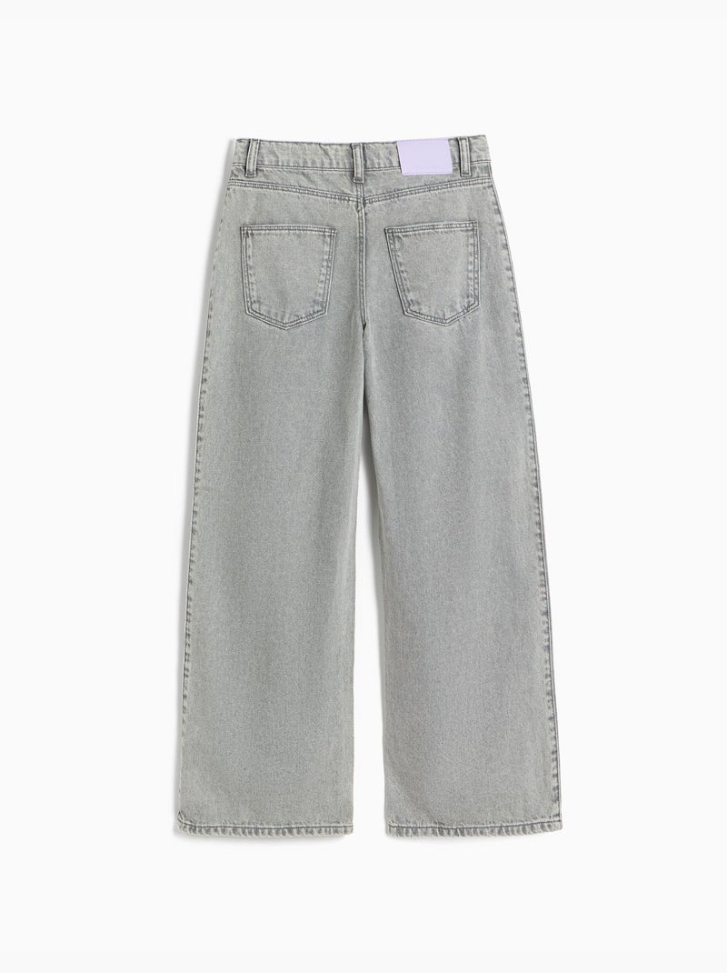 Jeans wide leg, mo fashion Grigio - Kiabi