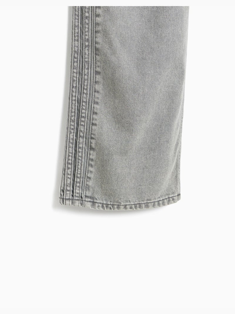Jeans wide leg, mo fashion Grigio - Kiabi