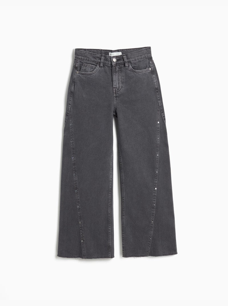 Jeans Wide Leg, MO Fashion Grigio - Kiabi