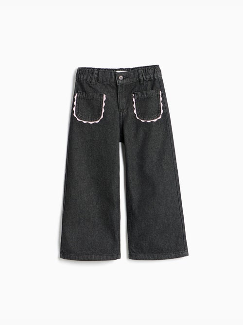 Jeans wide leg, mo fashion - Kiabi Jeans wide leg, mo fashion - Kiabi