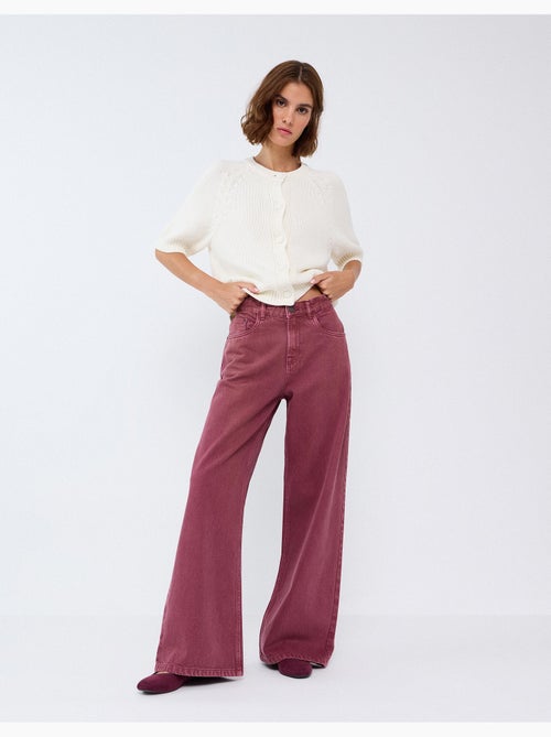 Jeans 'wide leg', mo fashion - Kiabi Jeans 'wide leg', mo fashion - Kiabi