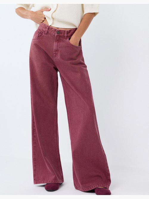 Jeans 'wide leg', mo fashion - Kiabi Jeans 'wide leg', mo fashion - Kiabi