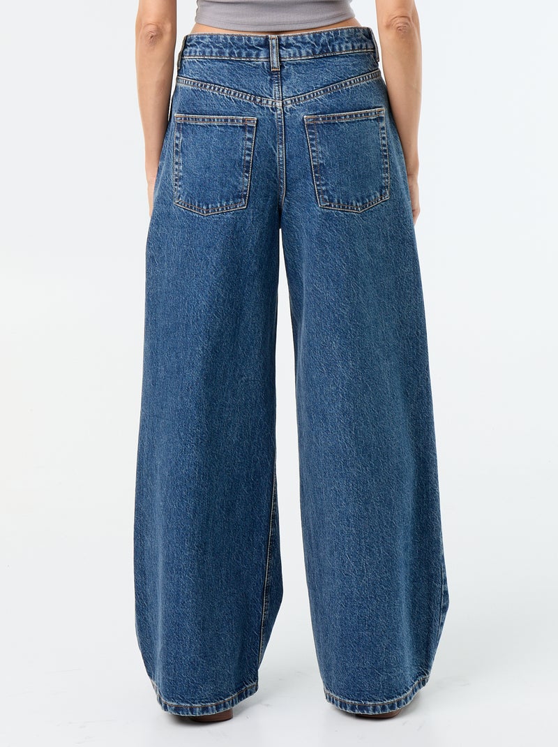 Jeans wide leg / taglio ampio Blu - Kiabi
