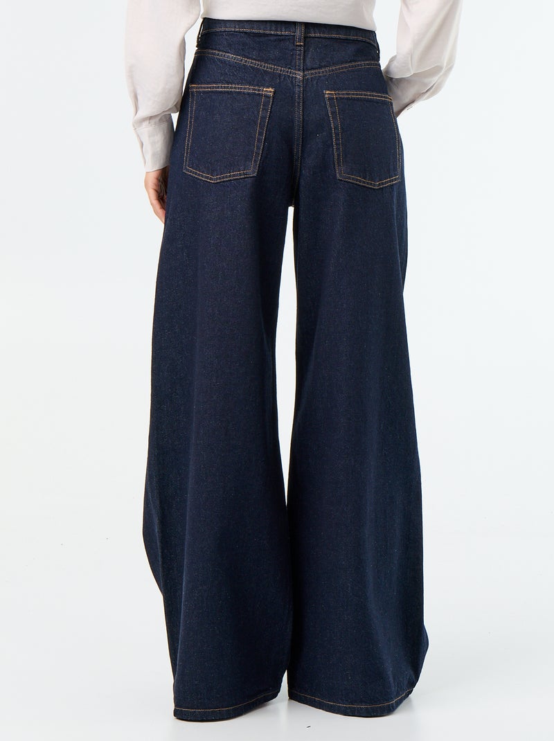 Jeans wide leg / taglio ampio Blu - Kiabi