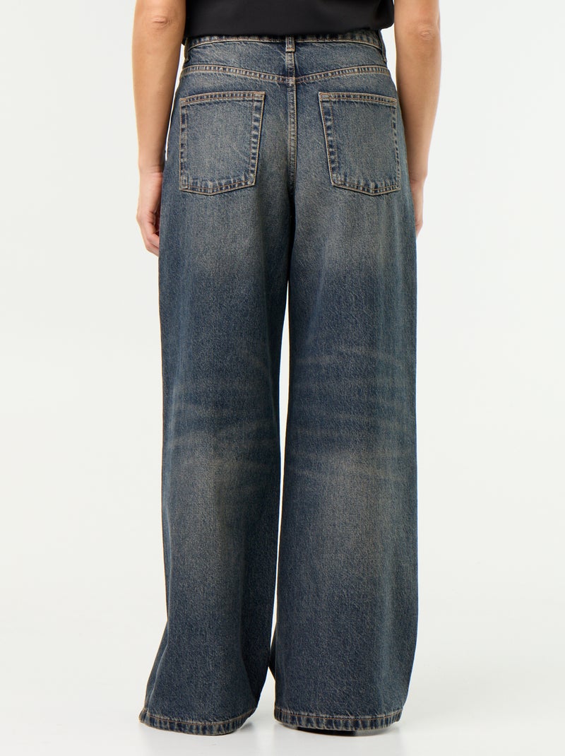 Jeans wide leg / taglio ampio Blu - Kiabi