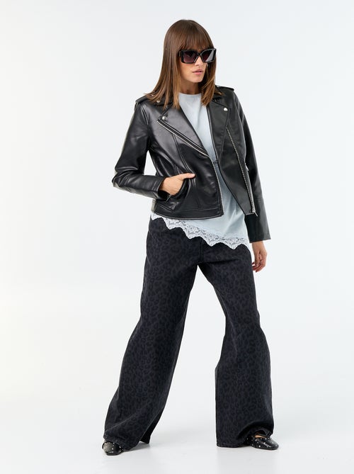 Jeans wide leg / taglio ampio - Kiabi Jeans wide leg / taglio ampio - Kiabi