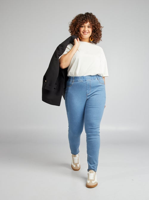 Jegging a vita alta regular stretch - Kiabi