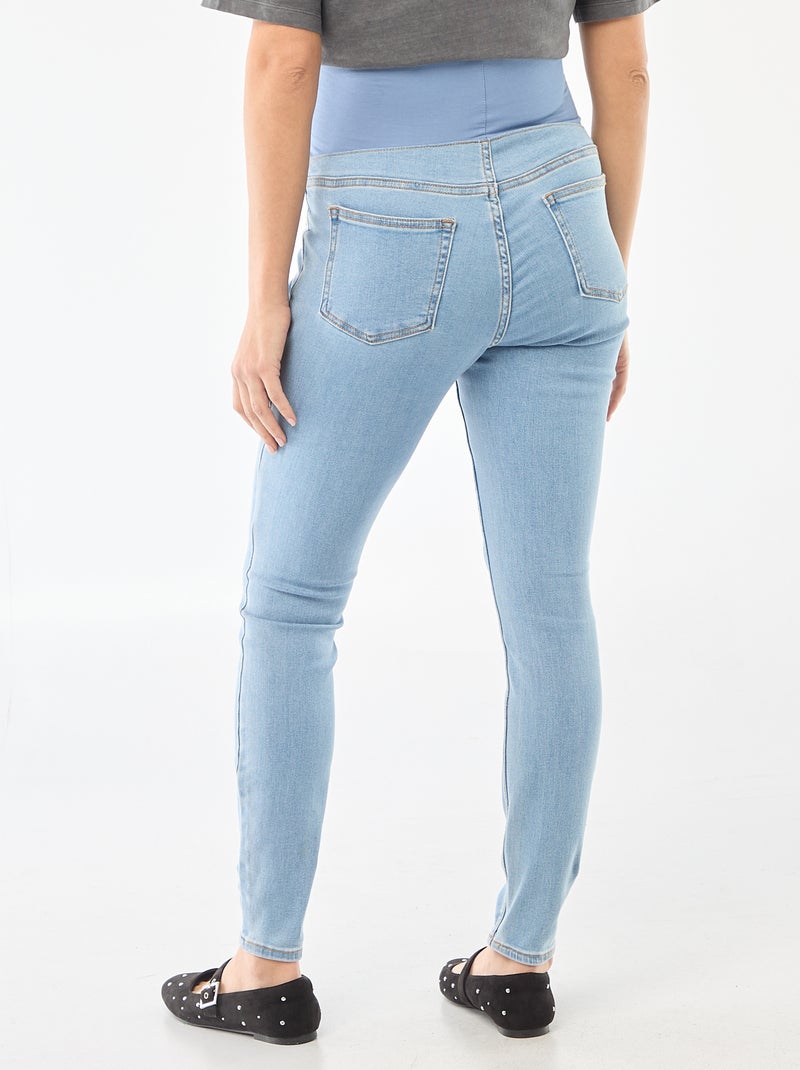 Jegging premaman con fascia Blu - Kiabi