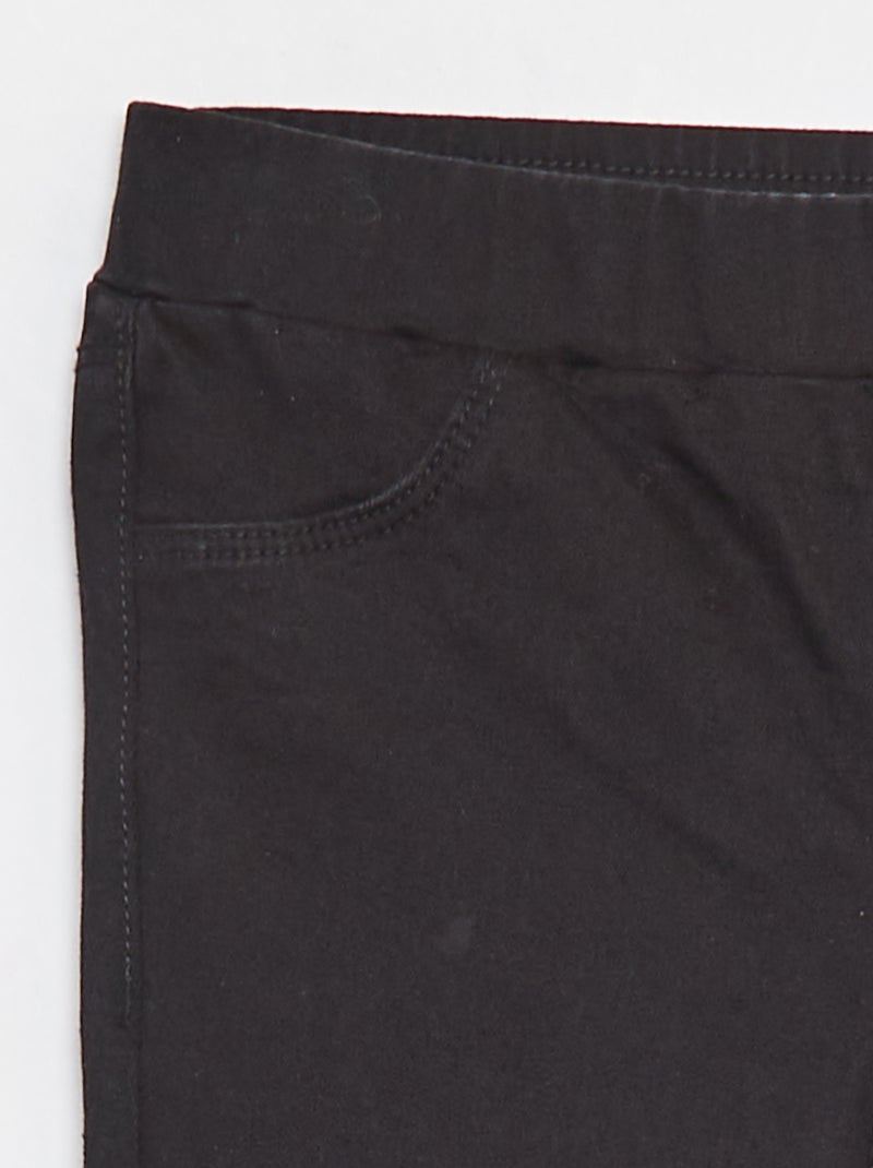 Jegging tinta unita Nero - Kiabi