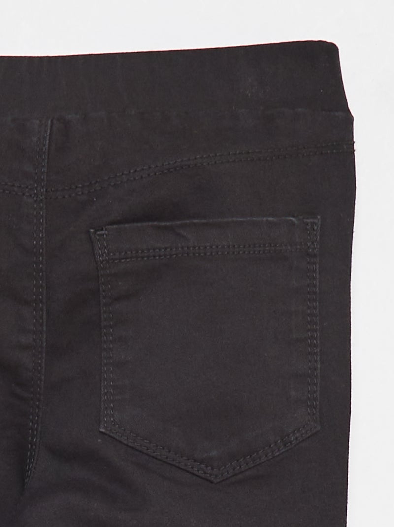 Jegging tinta unita Nero - Kiabi