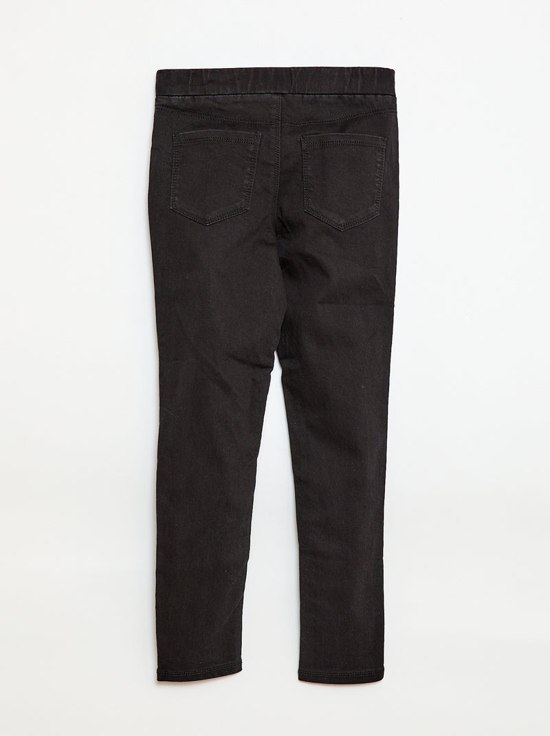 Jegging tinta unita Nero - Kiabi