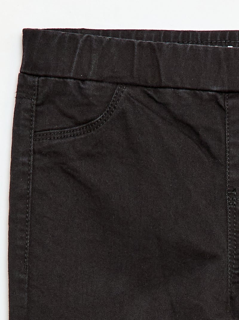 Jegging tinta unita Nero - Kiabi
