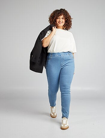 Jeggings a vita alta regular stretch
