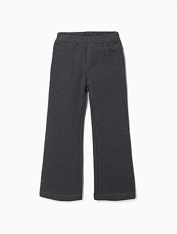 Jeggings a zampa spazzolato