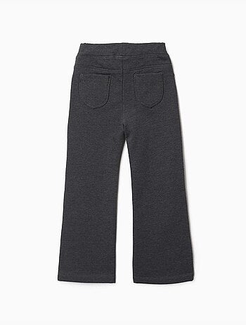 Jeggings a zampa spazzolato