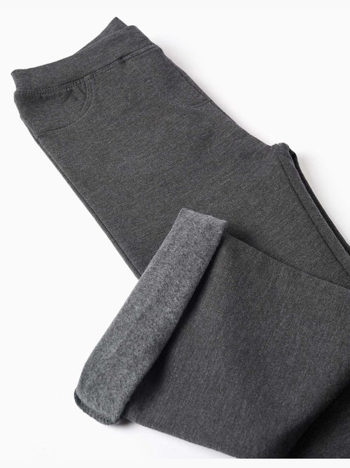 Jeggings a zampa spazzolato - Kiabi Jeggings a zampa spazzolato - Kiabi