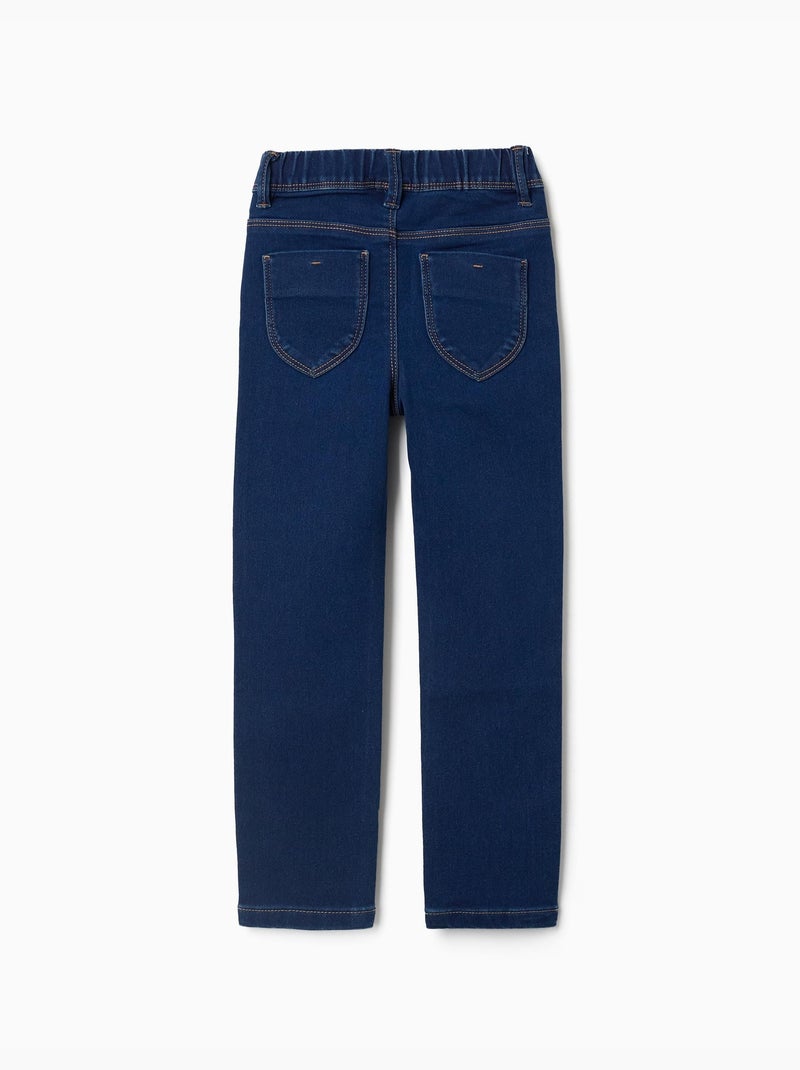 Jeggings con 4 tasche Blu scuro - Kiabi