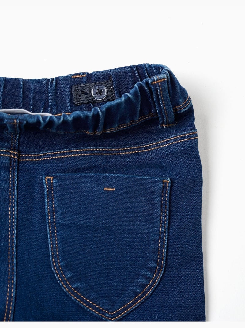 Jeggings con 4 tasche Blu scuro - Kiabi