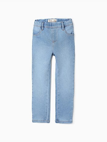 Jeggings in denim a quattro tasche