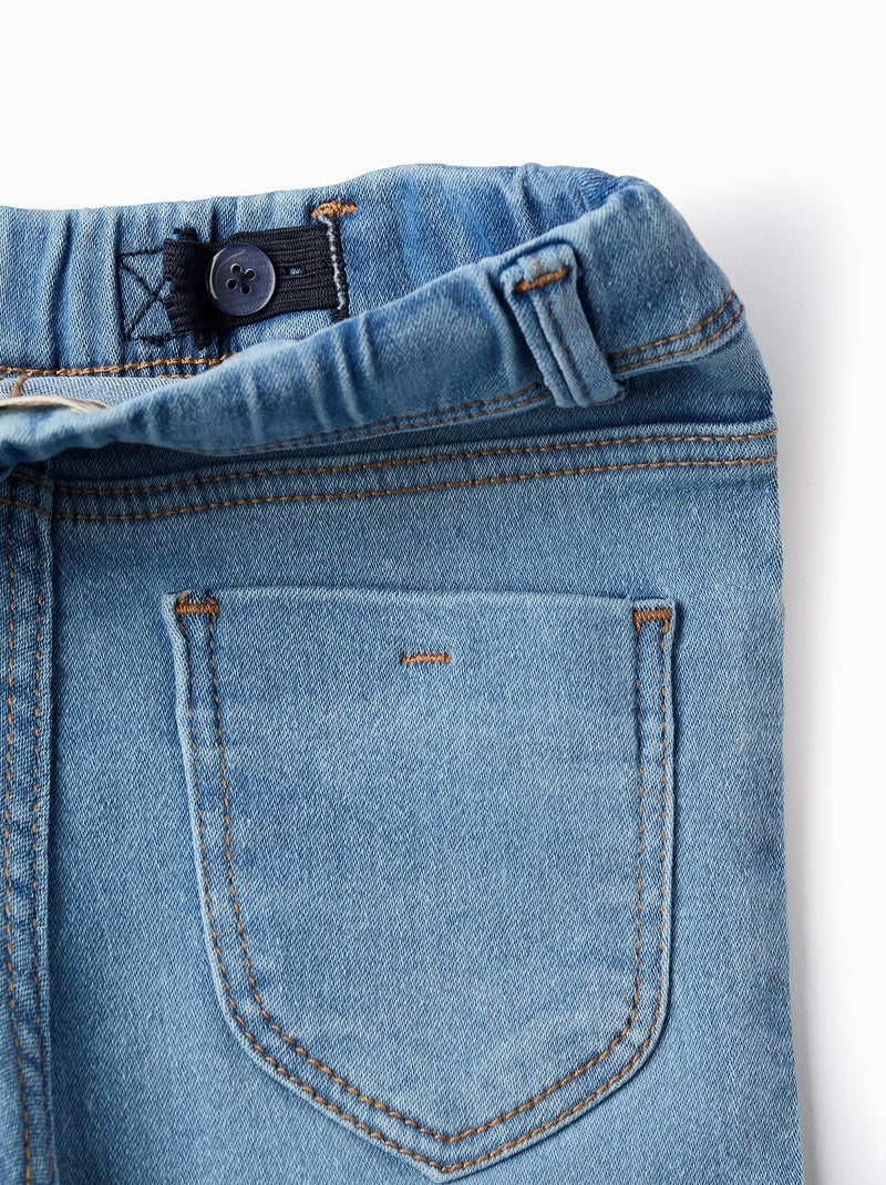 Jeggings in denim a quattro tasche Blu chiaro - Kiabi