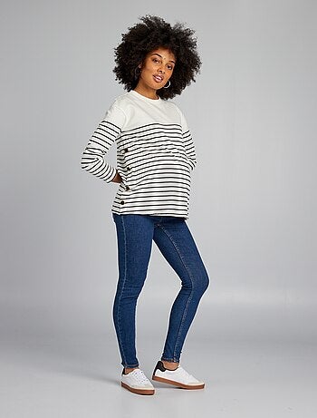 Jeggings premaman con fascia