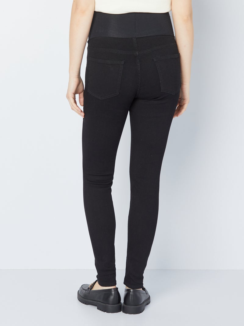 Jeggings premaman con fascia NERO - Kiabi