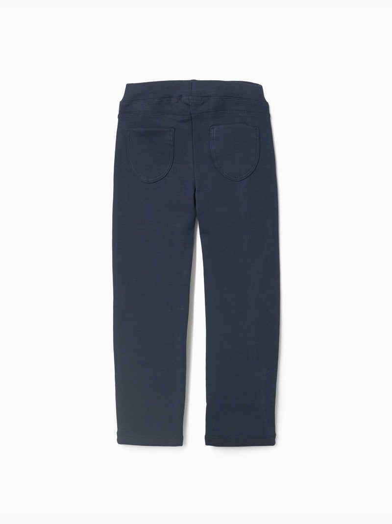 Jeggings skinny con effetto spazzolato Blu scuro - Kiabi