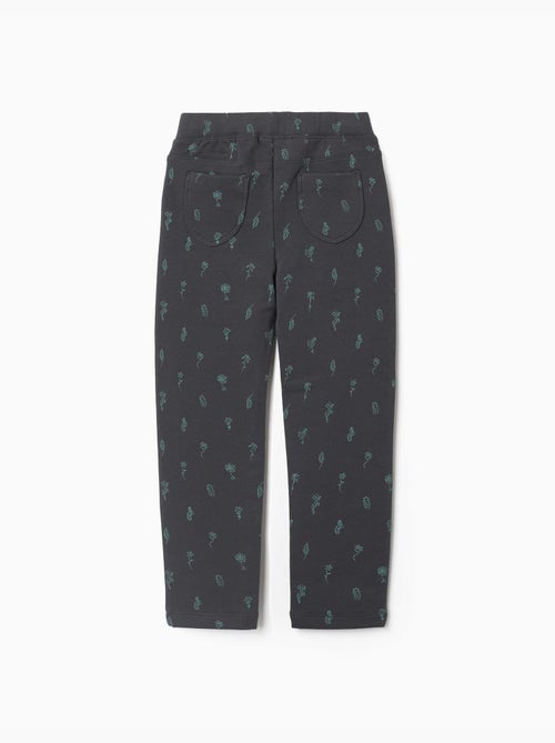 Jeggings skinny con effetto spazzolato con stampa floreale - Kiabi