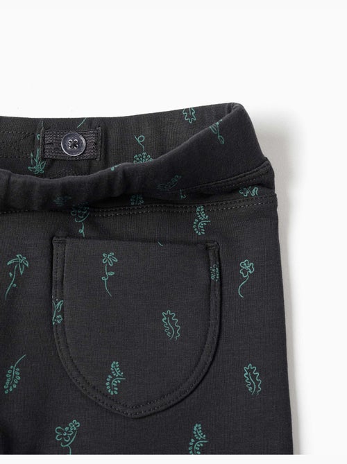 Jeggings skinny con effetto spazzolato con stampa floreale - Kiabi