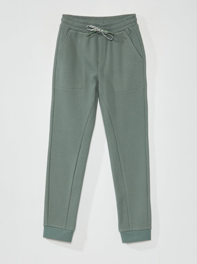 Joggers - Taglio più confortevole grigio verde - Kiabi