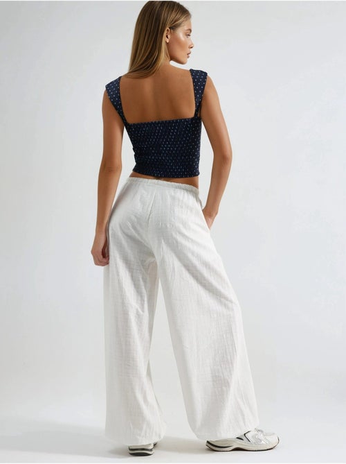 Joggers ampi con vita elastica busem - Kiabi Joggers ampi con vita elastica busem - Kiabi