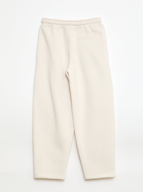 Joggers ampi in felpa - Kiabi
