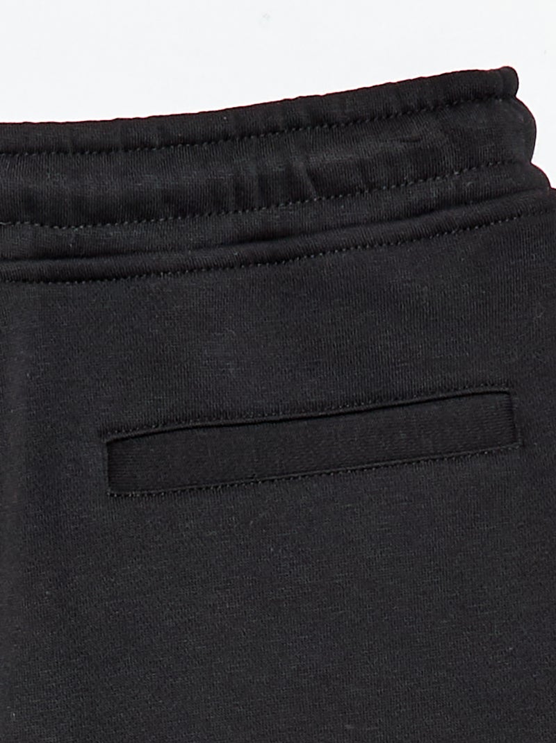 Joggers ampi in felpa Nero - Kiabi