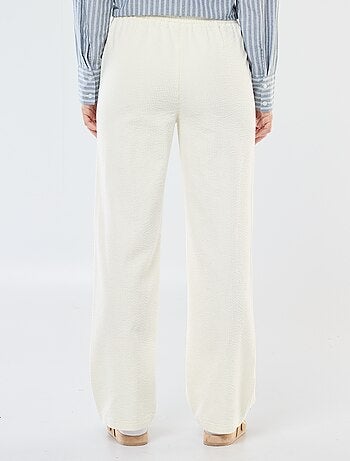 Joggers ampi in velluto a coste