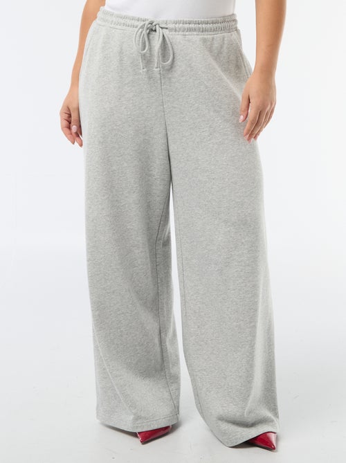 Joggers ampi tinta unita - Kiabi