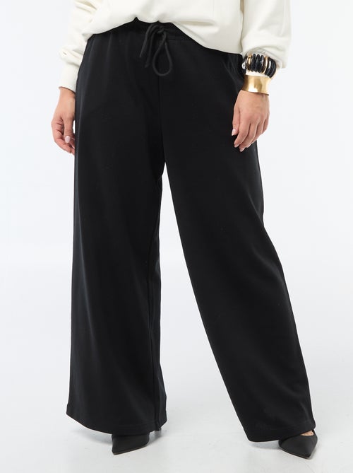 Joggers ampi tinta unita - Kiabi